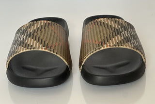 Burberry Women's Dive Sand IP Check Slide Sandals 8 US (38) 8102139 IT NIB $390