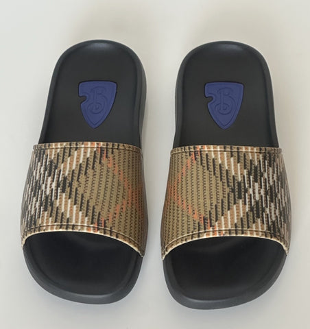Burberry Women's Dive Sand IP Check Slide Sandals 8 US (38) 8102139 IT NIB $390