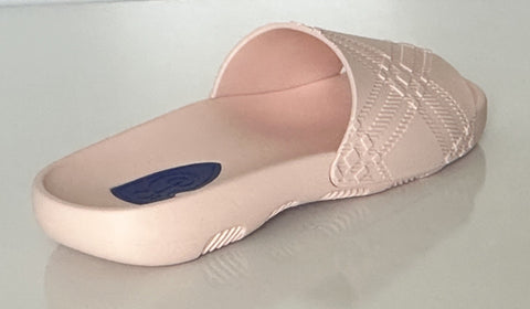 Burberry Women's Dive Gloss Pink Slide Sandals 8 US (38 Eu) 8102135 IT NIB $370