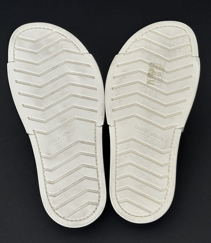 Giorgio Armani Men's Off White Sandals 8 US (7 IT) IT X2P085 IT NIB $645