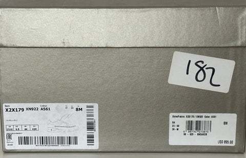 Giorgio Armani Men’s Blue Suede Sneakers 9.5 US (8.5 IT) X2X179 Italy NIB $895