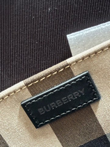 Burberry Medium Taupe Brown IP Check Tote Bag 80845511 NWT $1350
