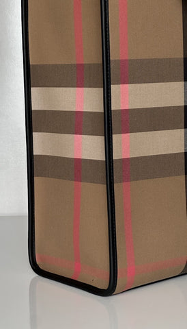 Burberry Medium Taupe Brown IP Check Tote Bag 80845511 NWT $1350