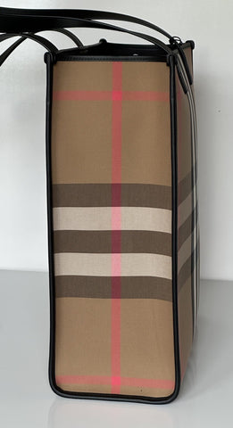 Burberry Medium Taupe Brown IP Check Tote Bag 80845511 NWT $1350