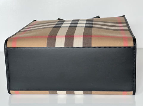 Burberry Medium Taupe Brown IP Check Tote Bag 80845511 NWT $1350