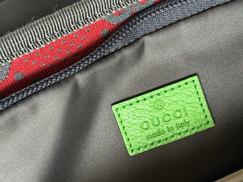 Gucci GG Logo Nylon Belt Bag Multicolor 752102 Size 90 (36) Italy NWT