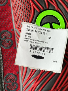 Gucci GG Logo Nylon Belt Bag Multicolor 752102 Size 90 (36) Italy NWT