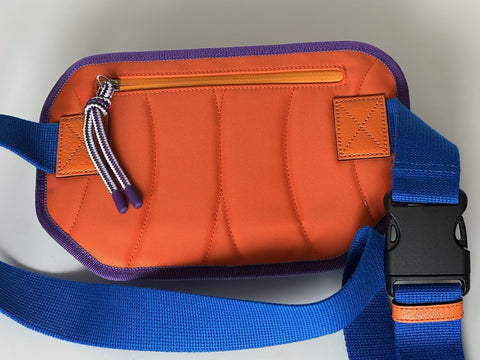 Gucci GG Logo Nylon Belt Bag Multicolor 752102 Size 90 (36) Italy New