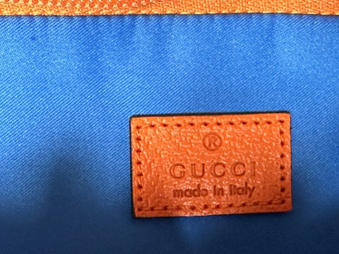 Gucci GG Logo Nylon Belt Bag Multicolor 752102 Size 90 (36) Italy New