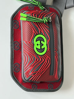 Gucci GG Logo Nylon Belt Bag Multicolor 752102 Size 110 (44) Italy New