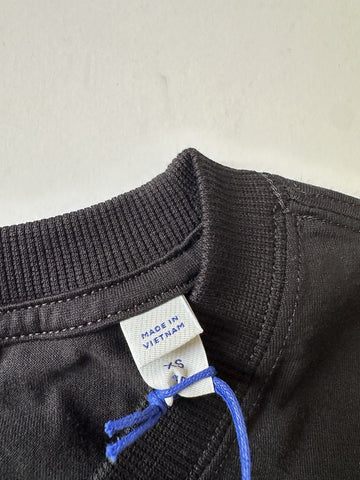 Burberry Women’s Elyssa Check Black Short Sleeve Cotton T-shirt XS 8104291 $490