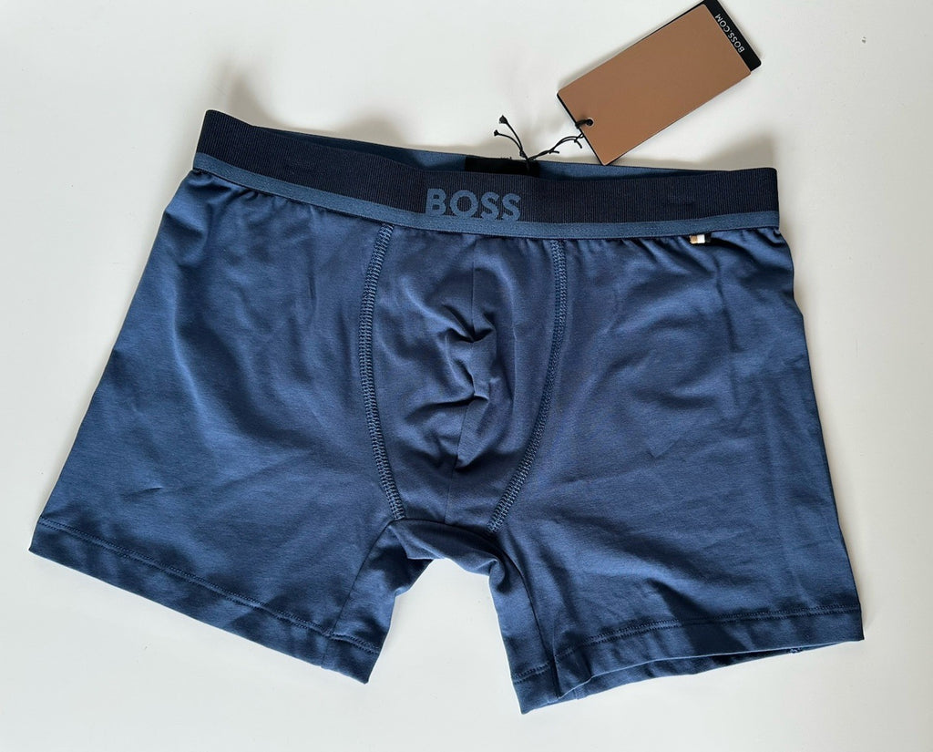 BOSS Hugo Boss Briefs Underwear Solid Blue Small NWT $28