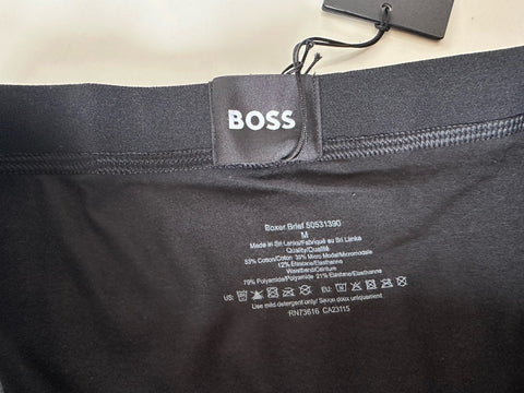 BOSS Hugo Boss Briefs Underwear Solid Black NWT $28