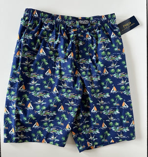 Polo Ralph Lauren Men's Sleepwear Shorts Cotton Blue Small NWT