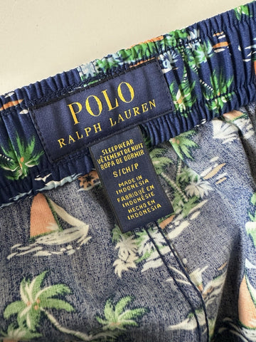 Polo Ralph Lauren Men's Sleepwear Shorts Cotton Blue Small NWT