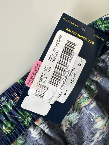 Polo Ralph Lauren Men's Sleepwear Shorts Cotton Blue Small NWT