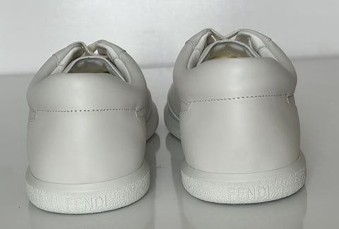 Fendi Calf Leather White Sneakers 11 US (10 Fendi) 7E1636 Italy NIB $680