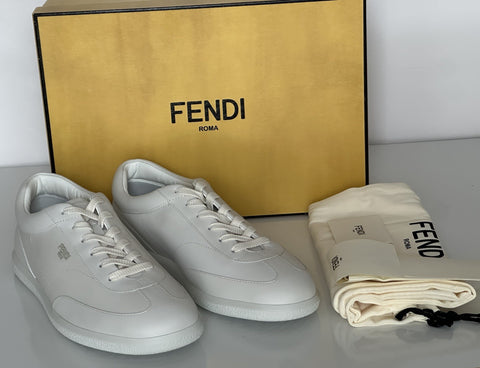 Fendi Calf Leather White Sneakers 11 US (10 Fendi) 7E1636 Italy NIB $680