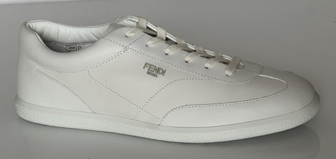 Fendi Calf Leather White Sneakers 11 US (10 Fendi) 7E1636 Italy NIB $680