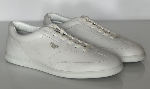 Fendi Calf Leather White Sneakers 11 US (10 Fendi) 7E1636 Italy NIB $680