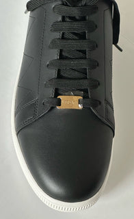 Versace Medusa Men's Black Leather Sneakers 13 US (46 Euro) 1016936 NIB