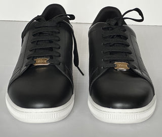Versace Medusa Men's Black Leather Sneakers 13 US (46 Euro) 1016936 NIB