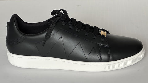 Versace Medusa Men's Black Leather Sneakers 12 US (45 Euro) 1016936 NIB