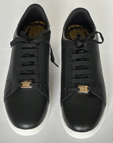 Versace Medusa Men's Black Leather Sneakers 12 US (45 Euro) 1016936 NIB