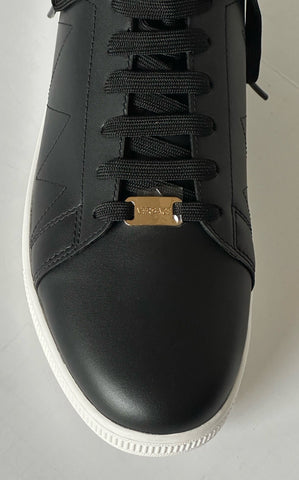Versace Medusa Men's Black Leather Sneakers 10 US (43 Euro) 1016936 NIB