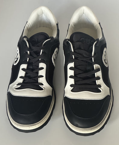 Gucci Dali Soft Black/White Leather Sneakers 13 US (Gucci 12.5) 756811 NIB