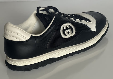 Gucci Dali Soft Black/White Leather Sneakers 13 US (Gucci 12.5) 756811 NIB