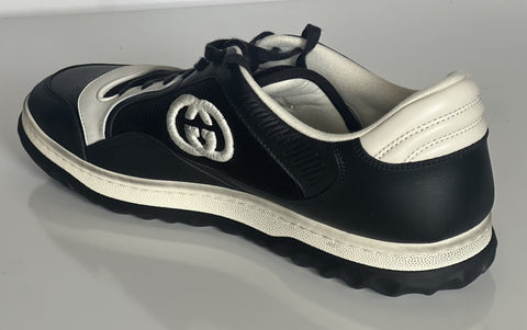 Gucci Dali Soft Black/White Leather Sneakers 13 US (Gucci 12.5) 756811 NIB