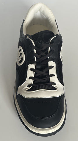 Gucci Dali Soft Black/White Leather Sneakers 13 US (Gucci 12.5) 756811 NIB