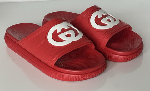 Gucci Men’s Rubber Maple Red/White Sandals 13.5 US (13 Gucci) 780296