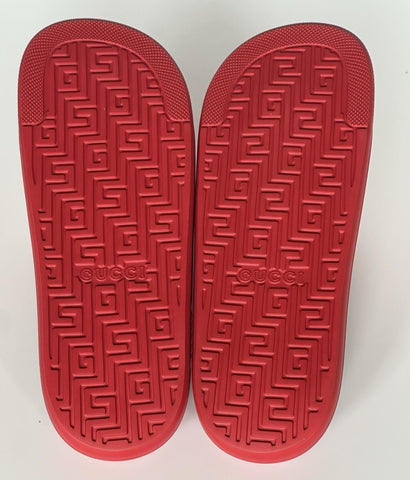 Gucci Men’s Rubber Maple Red/White Sandals 13.5 US (13 Gucci) 780296