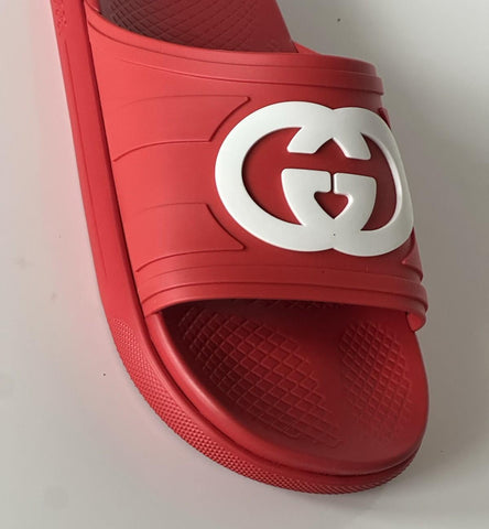 Gucci Men’s Rubber Maple Red/White Sandals 13.5 US (13 Gucci) 780296