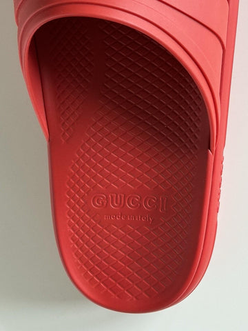 Gucci Men’s Rubber Maple Red/White Sandals 13.5 US (13 Gucci) 780296