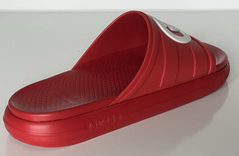 Gucci Men’s Rubber Maple Red/White Sandals 13.5 US (13 Gucci) 780296