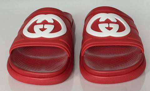 Gucci Men’s Rubber Maple Red/White Sandals 13.5 US (13 Gucci) 780296