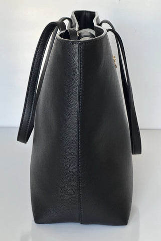 Versace Gold Medusa Calf Leather Black Tote Bag 1015533 Italy NWT $1875