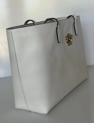 Versace Gold Medusa Calf Leather White Tote Bag 1015533 Italy NWT $1875