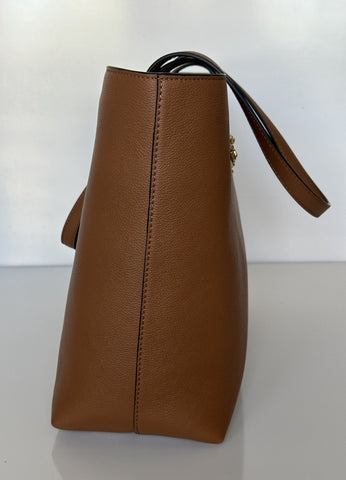 Versace Gold Medusa Calf Leather Brown Tote Bag 1015533 NWT $1875