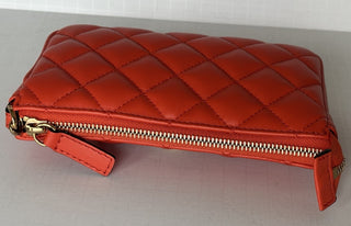 Versace Gold Medusa Head Quilted Leather Red Shoulder Bag 1019223 NWOT $925