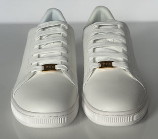 Versace Medusa Men's White Leather Sneakers 10 US (43 Euro) 1016936 NIB
