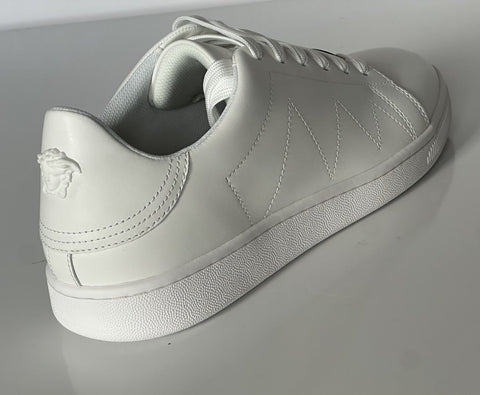 Versace Medusa Men's White Leather Sneakers 13 US (46 Euro) 1016936 NIB
