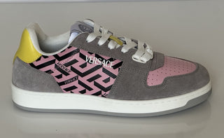 Versace Greca Women’s Medusa Pink/Yellow/Gray Sneakers 8 US (38) 1014316 NIB