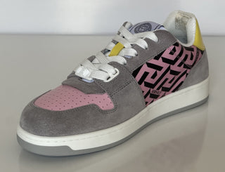 Versace Greca Women’s Medusa Pink/Yellow/Gray Sneakers 9.5 US (39.5) 1014316 NIB
