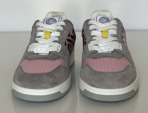 Versace Greca Womens Medusa Pink/Yellow/Gray Sneakers 10.5 US (40.5) 1014316 NIB
