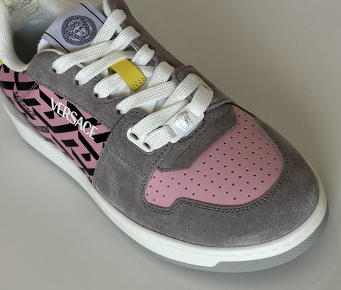 Versace Greca Womens Medusa Pink/Yellow/Gray Sneakers 10.5 US (40.5) 1014316 NIB