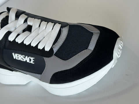 Versace Medusa Men’s Dark Blue/Gray Sneakers 6.5 US (39.5) 1011942 IT NIB $850